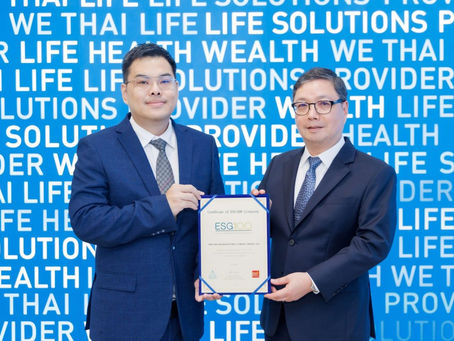 ไทยประกันชีวิต ติดอันดับหลักทรัพย์ ESG100 ต่อเนื่องเป็นปีที่ 4 สะท้อนการขับเคลื่อนองค์กรด้วย ESG สู่การเติบโตอย่างยั่งยืน