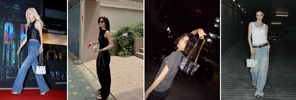 NIKI MINI SHOPPING กระเป๋าไอคอนิกจาก SAINT LAURENT