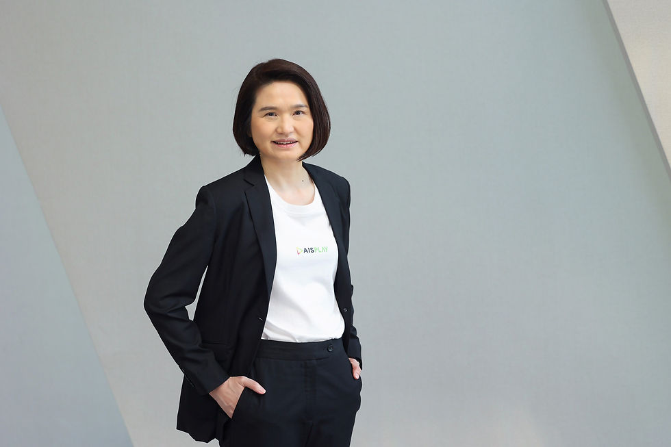 รุ่งทิพย์ จารุศิริพิพัฒน์ หัวหน้าฝ่ายงานธุรกิจเอนเตอร์เทนเมนท์ AIS
