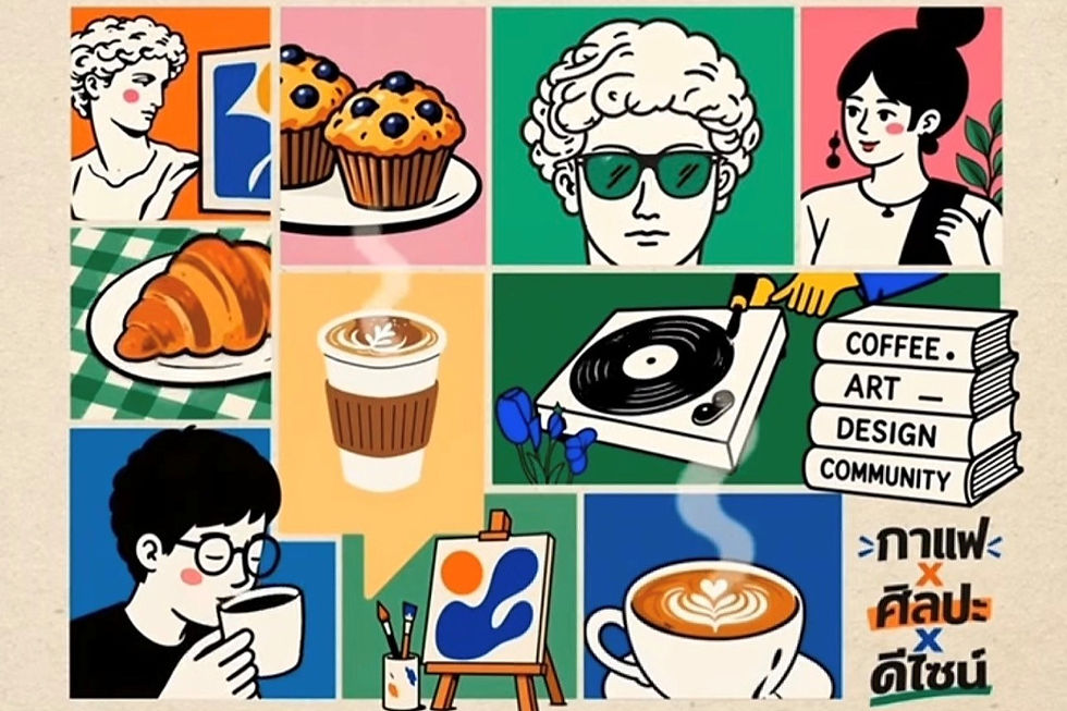 โรบินสันไลฟ์สไตล์ กาญจนบุรี จัดงาน “COFFEE & ART” เชื่อมโยงกาแฟ และงานศิลปะเติมสีสันวันหยุด ตั้งแต่วันนี้ - 7 ตุลาคมนี้