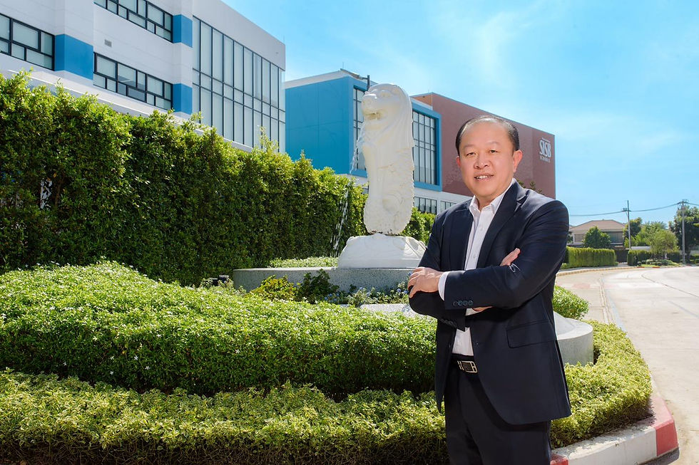 นายยิว ฮอค โคว ประธานเจ้าหน้าที่บริหาร บริษัท เอสไอเอสบี จำกัด (มหาชน)