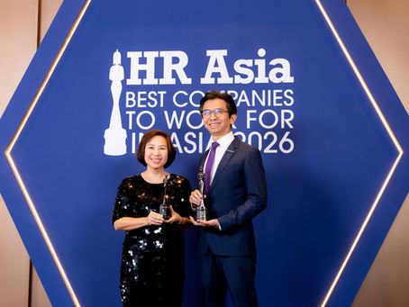 Vantive ประเทศไทยคว้า 2 รางวัลจาก HR Asia Awards 2026 ตอกย้ำวัฒนธรรมองค์กรที่ให้คุณค่ากับบุคลากรและการพัฒนาอย่างต่อเนื่อง