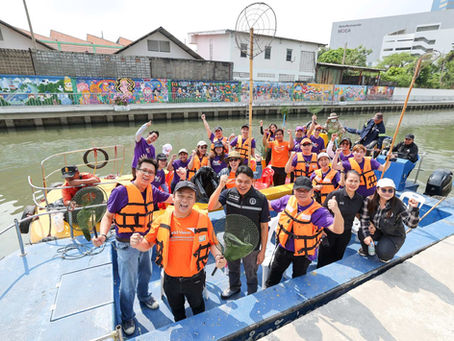 เฟดเอ็กซ์ นำทีมอาสาสมัครร่วมโครงการด้านสิ่งแวดล้อมและการศึกษาเพื่อพัฒนาชุมชนริมคลองในกรุงเทพฯ