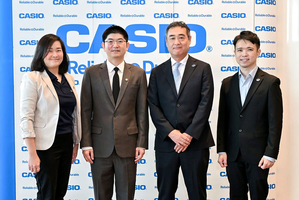 คาสิโอ จับมือพันธ์มิตรเครือข่ายการศึกษา พัฒนาทักษะความสามารถเชิงการคิด และการแก้ปัญหาทางคณิตศาสตร์และวิทยาศาสตร์
