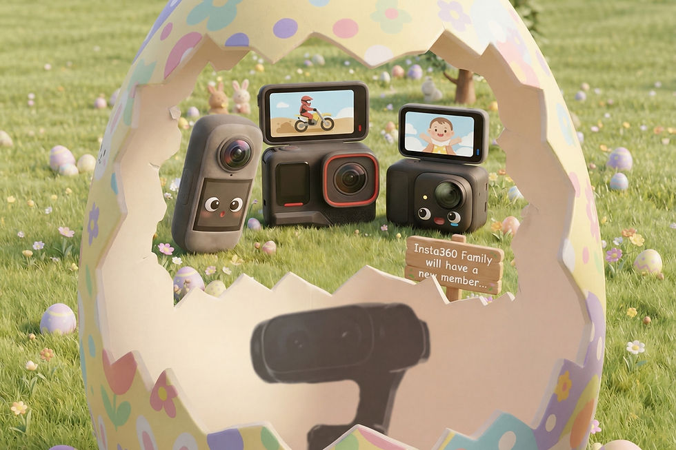 Insta360 ‘Luna’ กล้องกิมบอลรุ่นใหม่ ดีไซน์เลนส์คู่