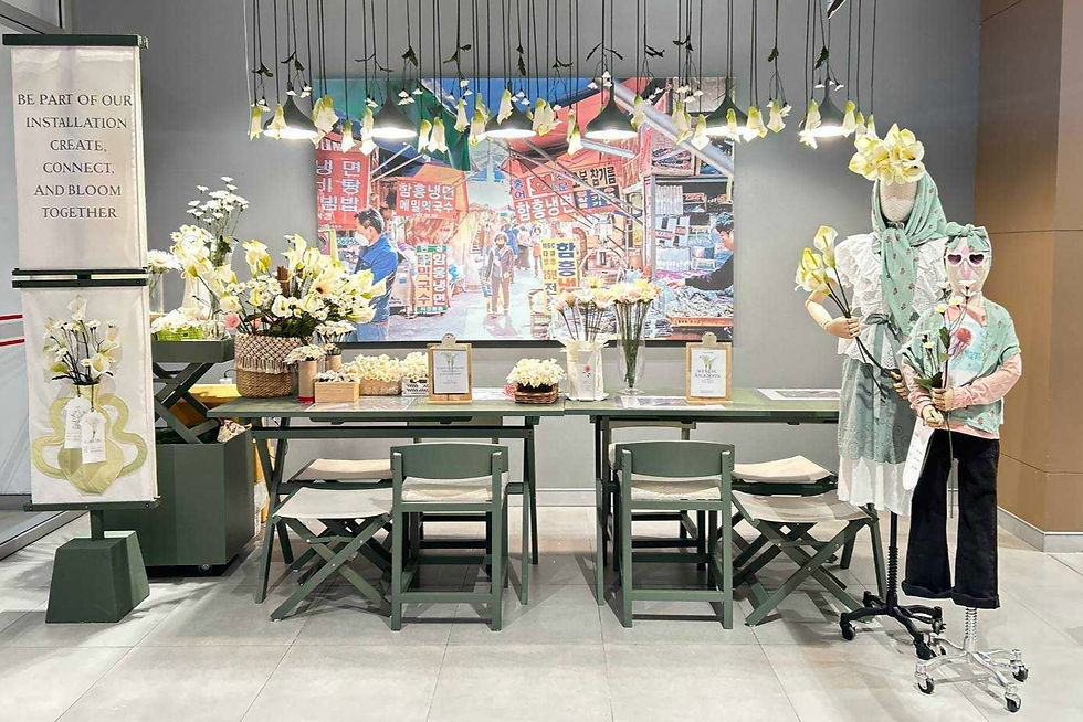 ห้างเซ็นทรัล ชวนครีเอตดอกไม้แฮนด์เมด กับกิจกรรม MAKE IT BLOOM WITH US