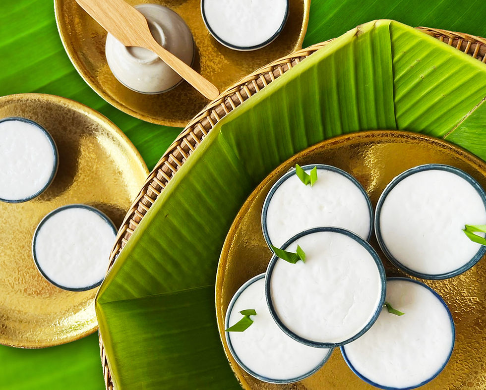 บางกอกแอร์เวย์ส เสิร์ฟเมนูขนมไทย “ขนมถ้วยสูตรยายฟู”