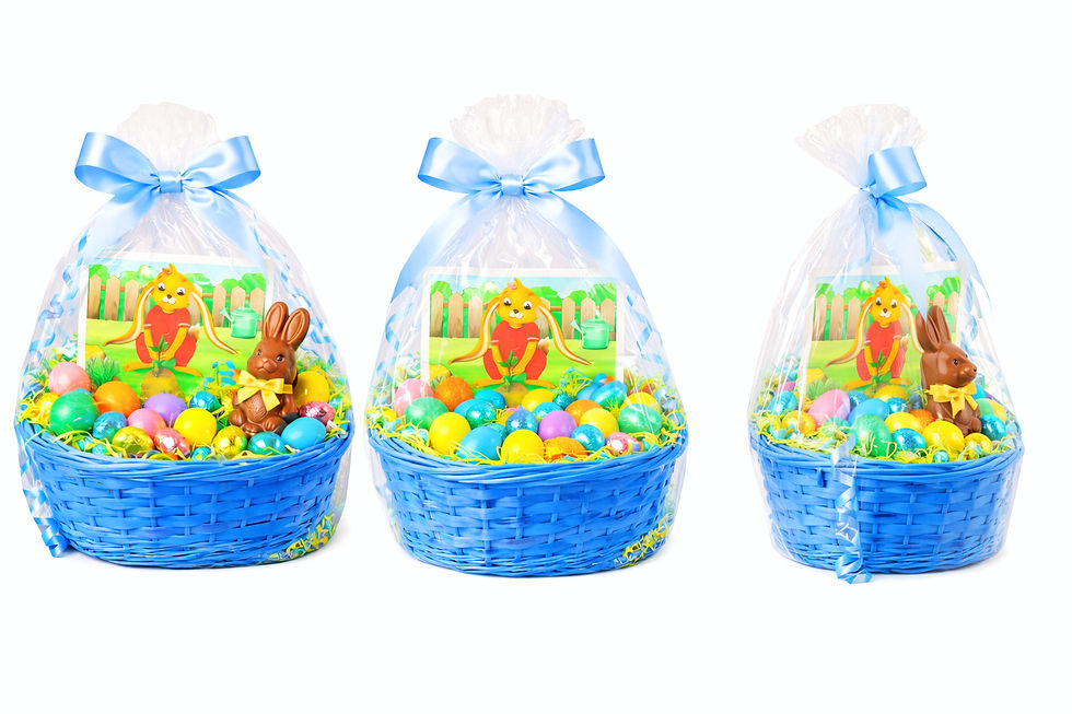 Rupert Rabbit Easter Basket