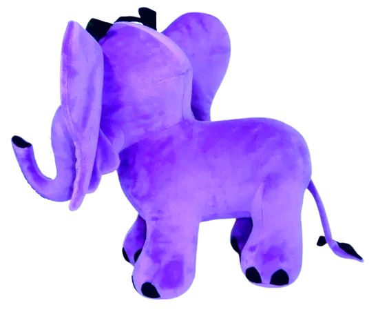 Thumbnail: Lolli Purple Plush Elephant/Wholesale Plush Toy