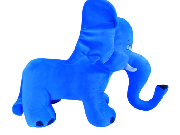 Thumbnail: Wolli Blue Plush Elephant/Wholesale Plush Toy