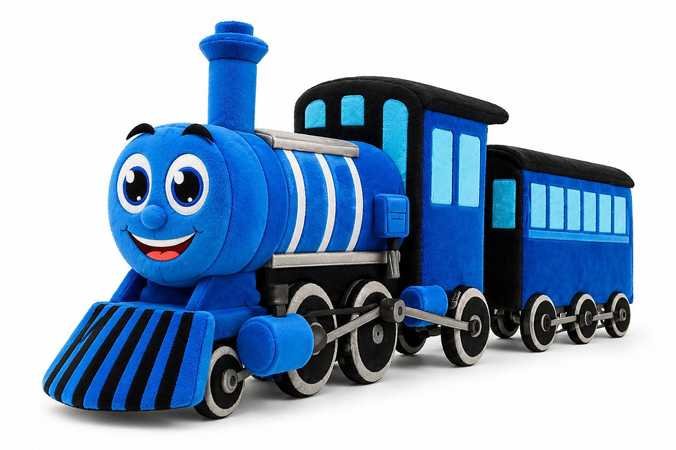 LolliWolliWorld® Plush Train Collection!