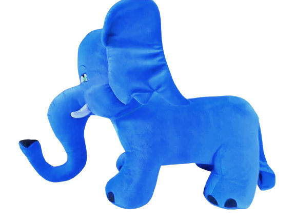 Thumbnail: Wolli Blue Plush Elephant/Wholesale Plush Toy