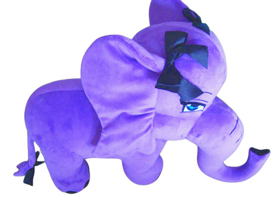 Thumbnail: Lolli Purple Plush Elephant/Wholesale Plush Toy