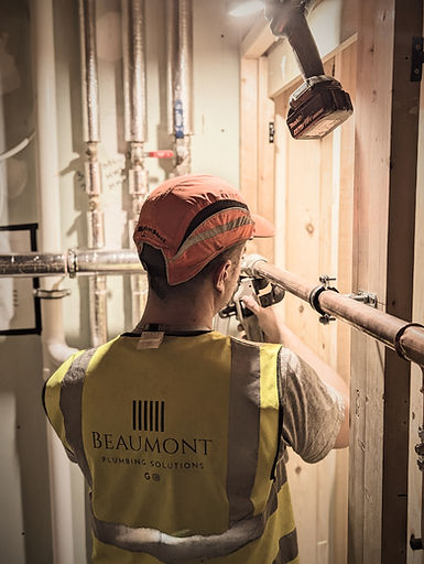 Plumber fitting pipe in canterbury, Kent
