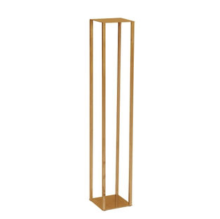 Gold Metal Pillar Display Stand