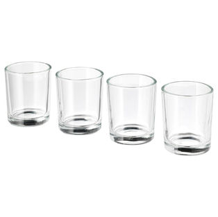Clear Candle Votive