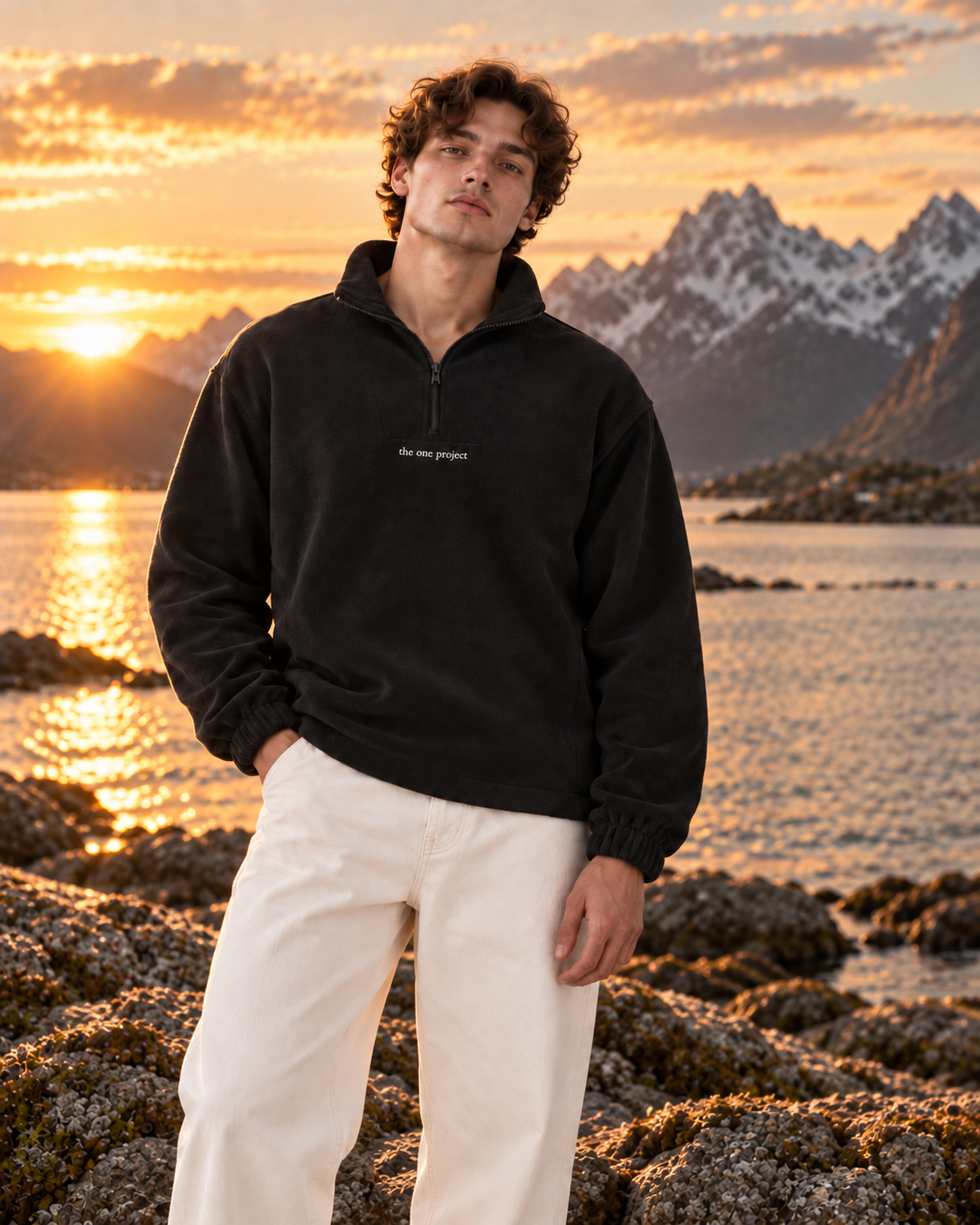 The One Fleece Shadow Black