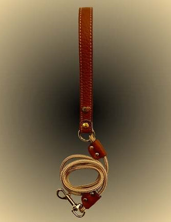 GUINZAGLIO "BROWN PEARLS"