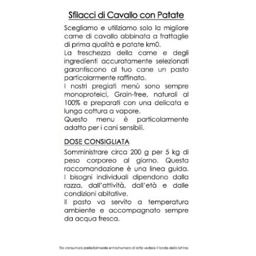 Miniatura: SFILACCI DI CAVALLO CON PATATE