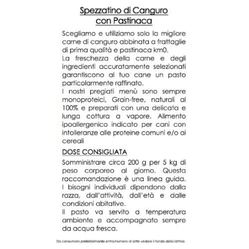 Miniatura: SPEZZATINO DI CANGURO CON PASTINACA