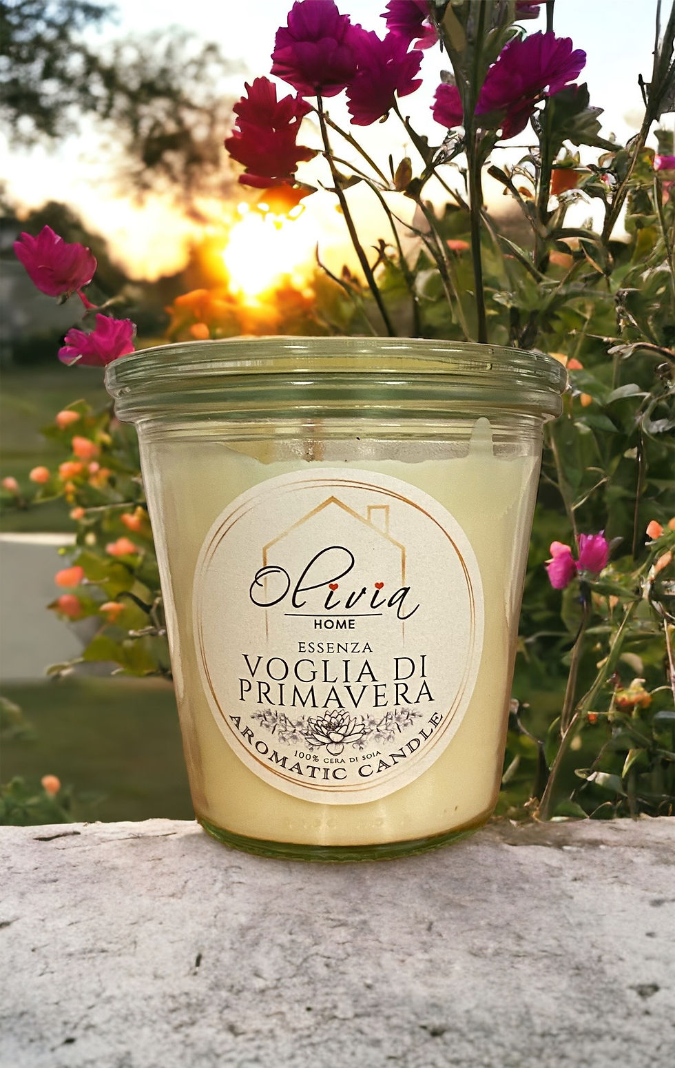 Candela essenza "VOGLIA DI PRIMAVERA"