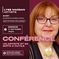 Félicitations à Lyse Marsan, pour sa conférence La boîte à outils