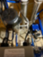 Well pump water treatment installation