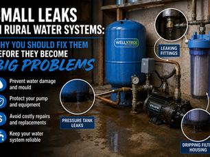 Small Leaks in Rural Water Systems: Why You Should Fix Them Before They Become Big Problems