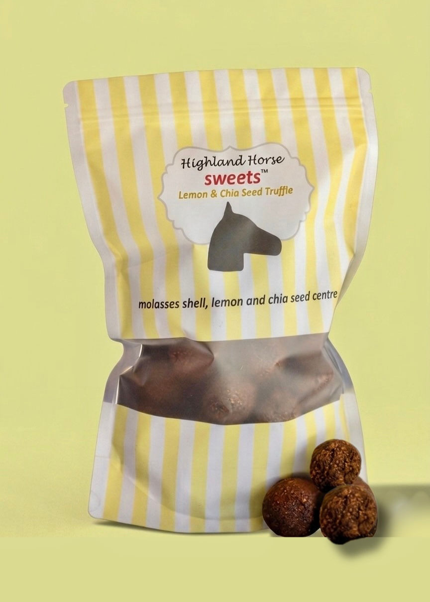Lemon & Chia seed truffle