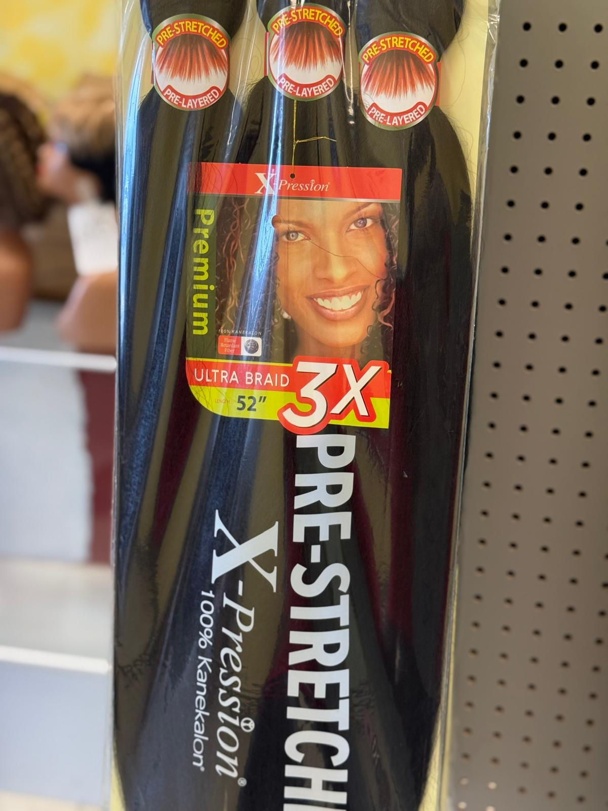 3 Pack Pre Stretched Braiding Hair