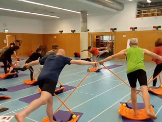 Equilibrio Postural Dinámico con T-BOW® y T-Band