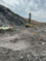 Selota Group mining site with heavy machinery