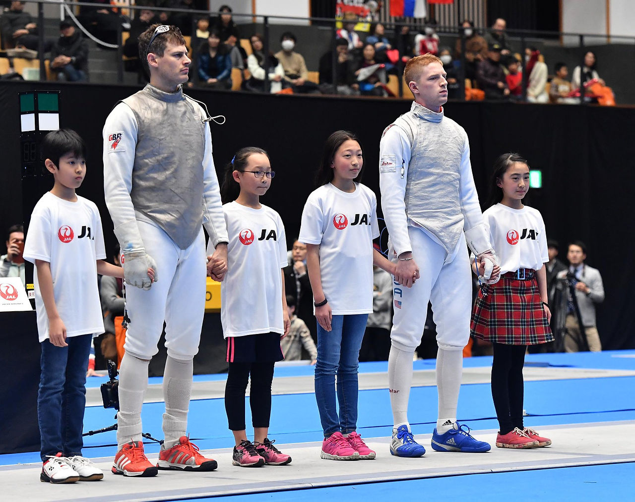 The final line-up