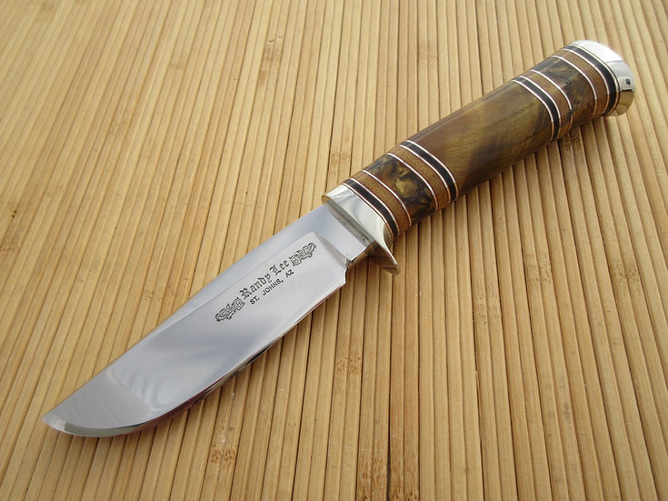 California Buckeye Extended Clip Point Randy Lee Knives
