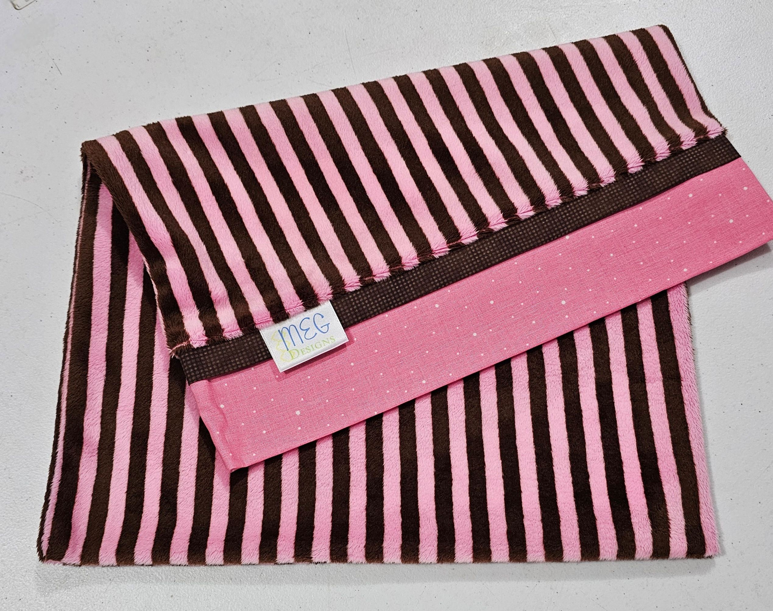 Travel - Pink Chocolate Stripe