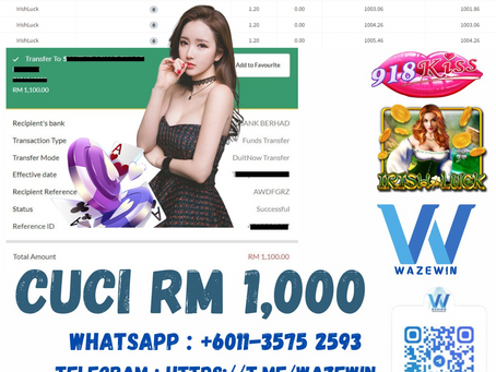 🎮Game Dimain Adalah  🍀IRISH LUCK🍀 👌Bossku Cuci ✨RM 1,000✨ Di 🃏918KISS🃏