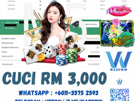 🤡Bossku Cuci ✨RM 3,000✨ Di ❤️918KISS❤️🎮Game Dimain Adalah 🧚‍♂️FAIRY GARDEN PLUS 🧚‍♂️