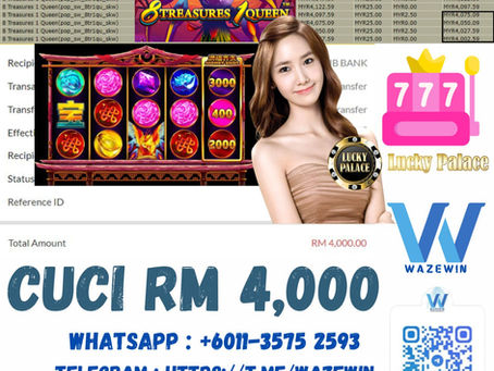 🤑Bossku Berjaya Cuci ✨RM 4,000✨🤑♣️LPE♣️ ❤️‍🔥8 TREASURE 1 QUEEN❤️‍🔥