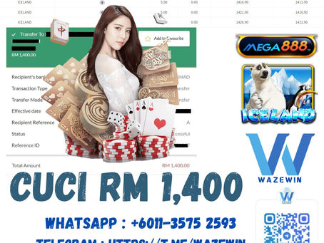 🪙Bossku Cuci ✨RM 1,400✨ Di ✅MEGA888✅🎮Game Dimain Adalah 🐻‍❄️ICELAND🐻‍❄️