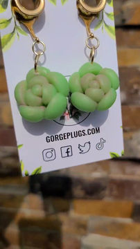 Miniature : Succulent Saddle Plugs (2g-1")
