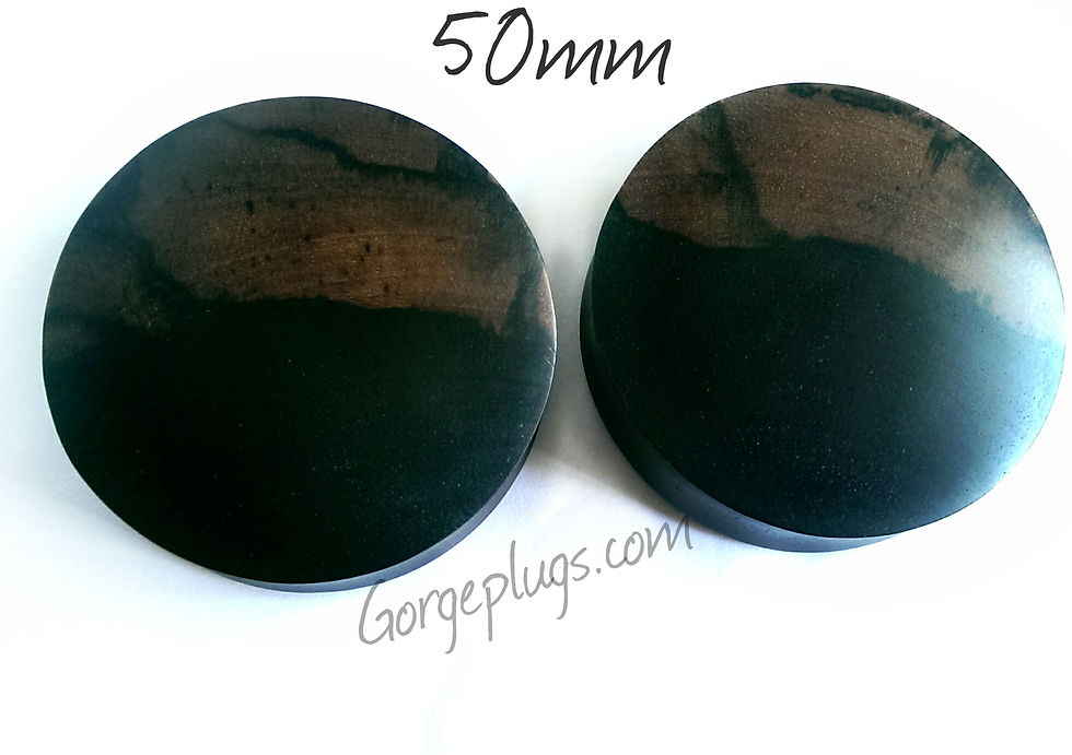 Miniature : Black Areng Wood Plugs ( 8g-50mm)