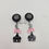 Miniatura: Witchy Haunted House Dangle Plugs Screwback Tunnels (2g- 2")