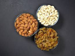 Premium Almonds, Premium Cashews  & Indian Raisins 650 gms