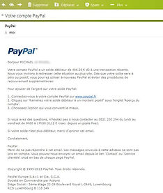 paypal arnaque palpay