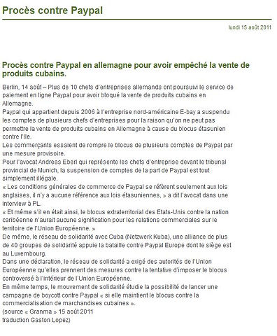 paypal litige palpay