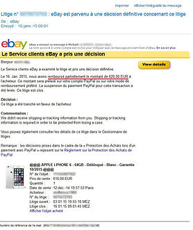 ebay arnaque