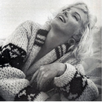 Marilyn Monroe wearing a Wool Jumper