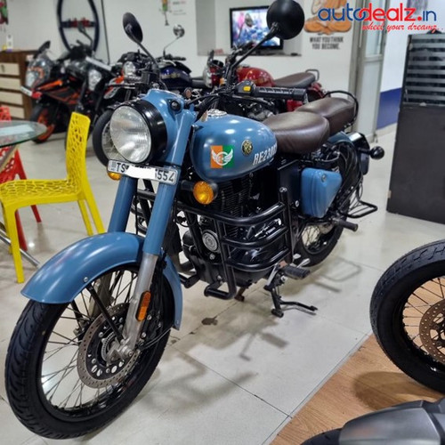 Royal Enfield Classic 350 Airborne Blue On Road Price Price List