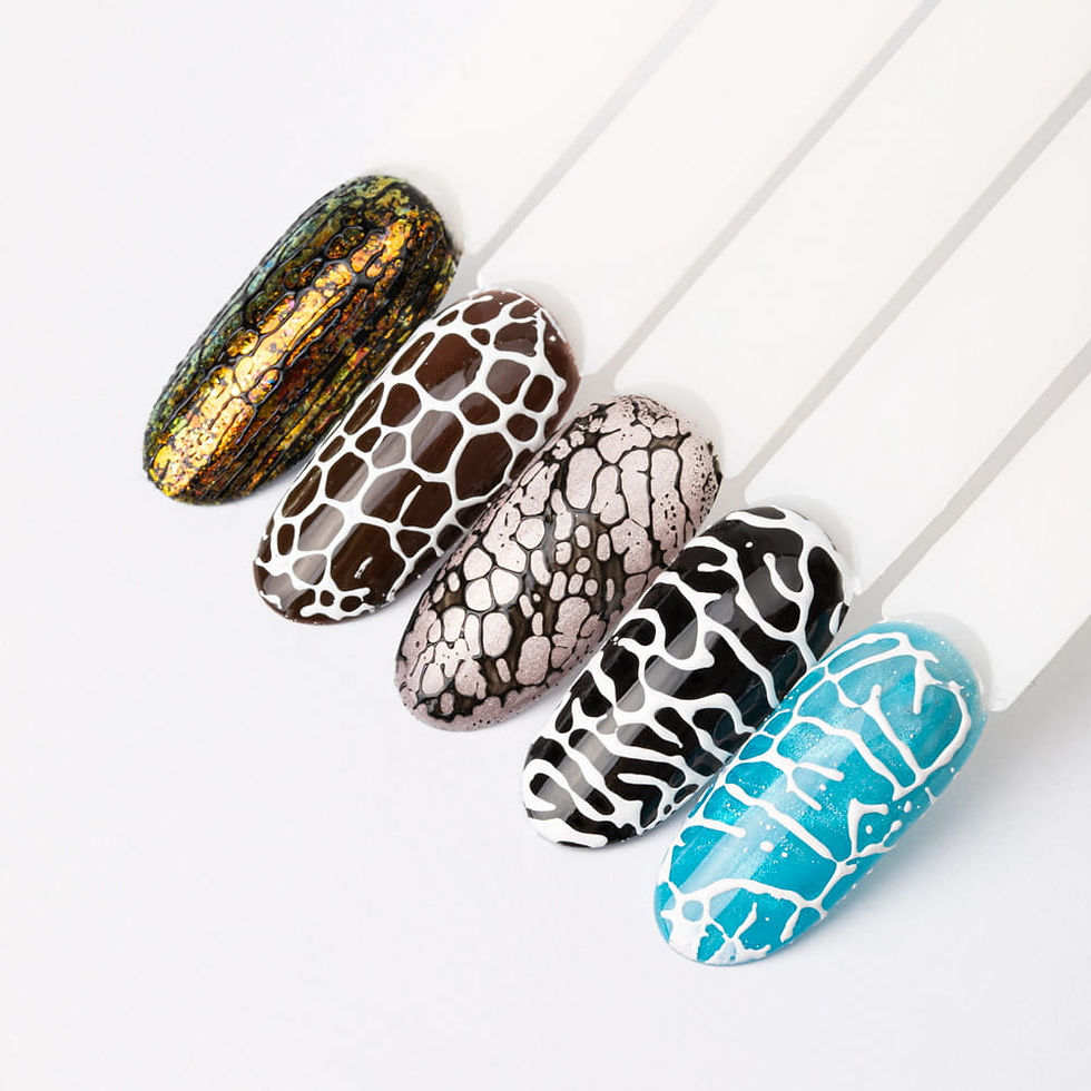 Thumbnail: Creative Flow Colour Gel – Black Molly Nails, 5 g (HEMA / Di-HEMA Free)