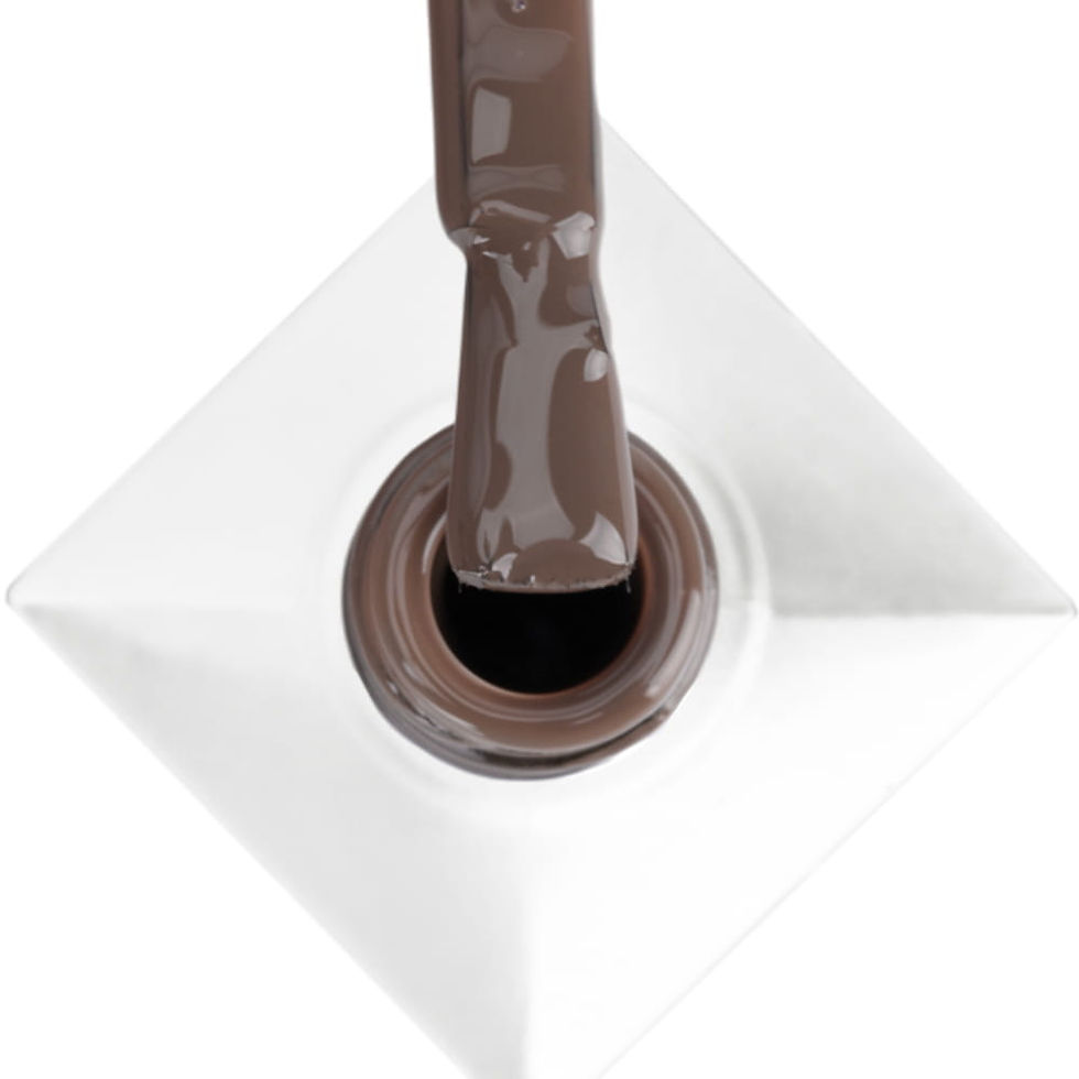 Thumbnail: 356. Choco Dreams Brownie Gel Polish Molly Nails HEMA/Di-HEMA